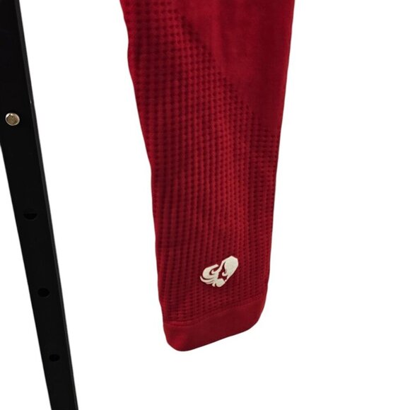 Womens Best Power Seameless Leggings, Athletic, Red, High Rise, Size Small - Picture 9 of 9